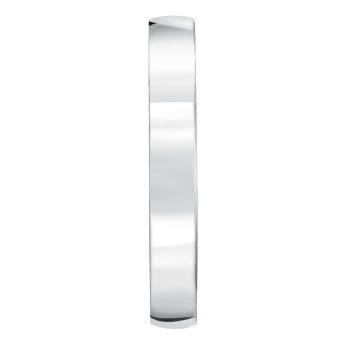 Platinum band Low dome 3mm comfort fit